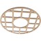 Ekena Millwork O'Neal Wood Fretwork Pierced Ceiling Medallion, Alder, 20"OD x 7 1/4"ID x 3/8"T CMWP20X20X0375ONAL - alternate 4